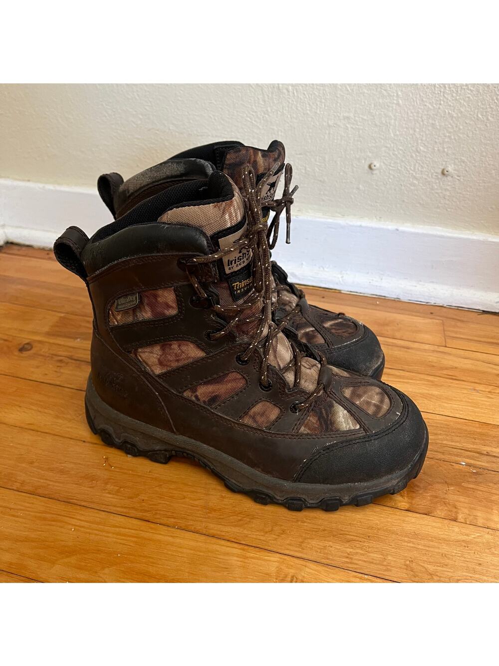 Irish Setter Kit Fox 2804 Youth 5 Realtree Camo Hunting Boots 1000g
